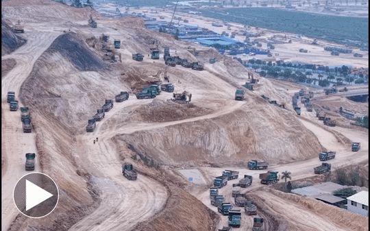 Khung cảnh khó tin chưa từng thấy tại công trình 18 tỷ USD 'khủng' nhất lịch sử của Vingroup