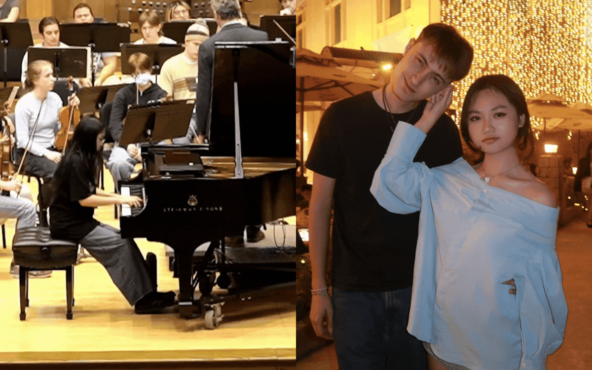 Tài năng piano gốc Hà Nội nổi tiếng từ năm 4 tuổi đứng sau series 'dạy bạn trai Tây nói tiếng Việt' gây sốt