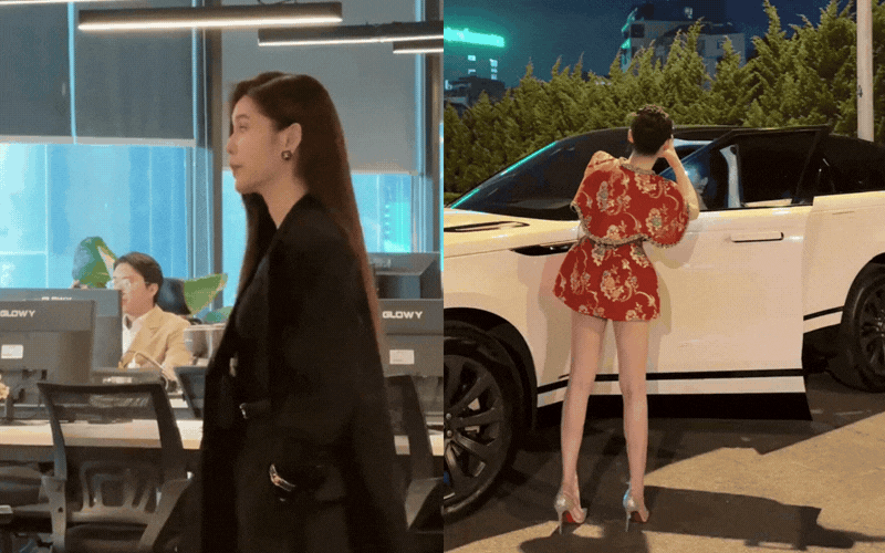 Dâu hào môn Vbiz biến phim trường thành sàn diễn: Chân dài vô cùng tận, cả tủ đồ bộ nào cũng sang