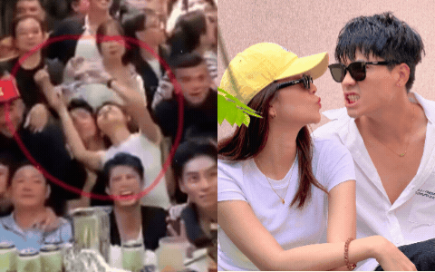 Cặp sao Vbiz lộ clip tình tứ ở hậu trường, hint rõ mồn một thế này không yêu chứ là gì