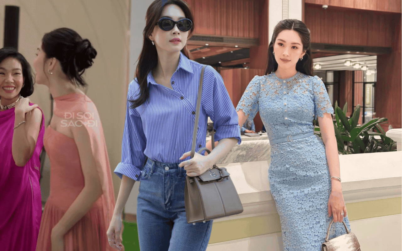 'Thần tiên tỷ tỷ' Đặng Thu Thảo mặc đẹp xuất sắc, đứng ở đâu cũng nổi trội hơn người 