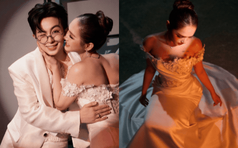 Gil Lê và Xoài Non chụp ảnh cưới?