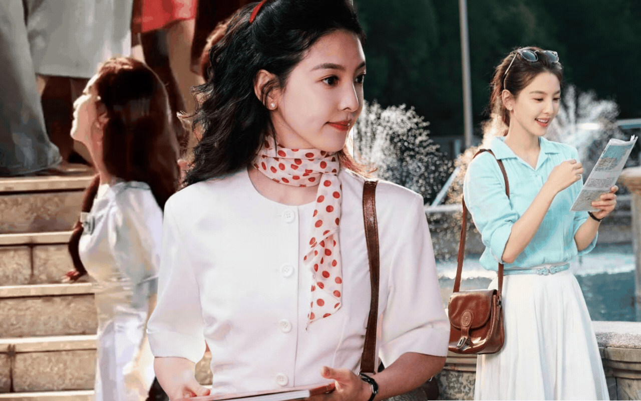 Chương Nhược Nam xinh như nữ thần trong phim mới, style thập niên 90 chỉ đẹp chứ không sến