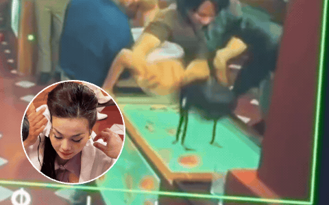 Thanh Hằng bị nhấn nước