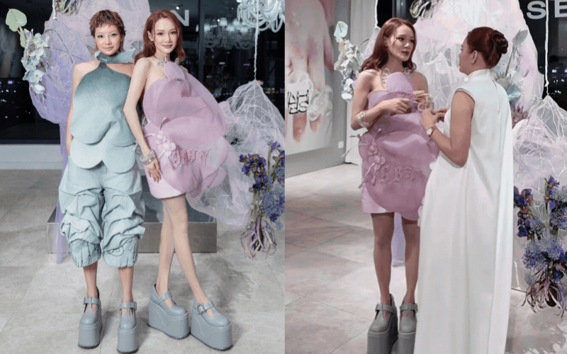 Không hề kéo chân, Nhã Phương đang đi gì vậy?