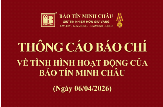 Bảo Tín Minh Châu chính thức lên tiếng sau thông tin khởi tố cha con ông Vũ Minh Châu
