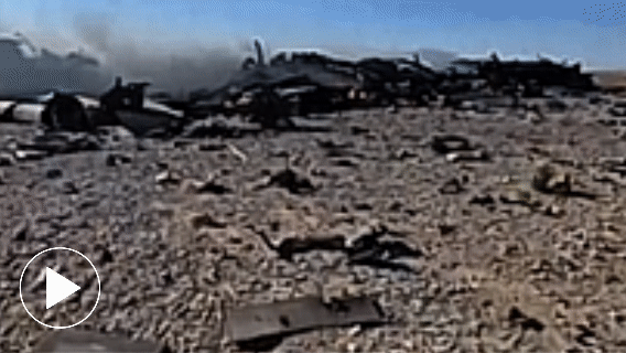 Tiết lộ hình ảnh bất ngờ ở nơi Mỹ giải cứu phi công F-15 khỏi Iran: Hiện trường dày đặc hố bom?