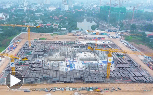 Choáng ngợp khung cảnh tại công trình top đắt đỏ nhất thế giới ở Việt Nam: Rộng 25.000m2 bên bờ Hồ Tây