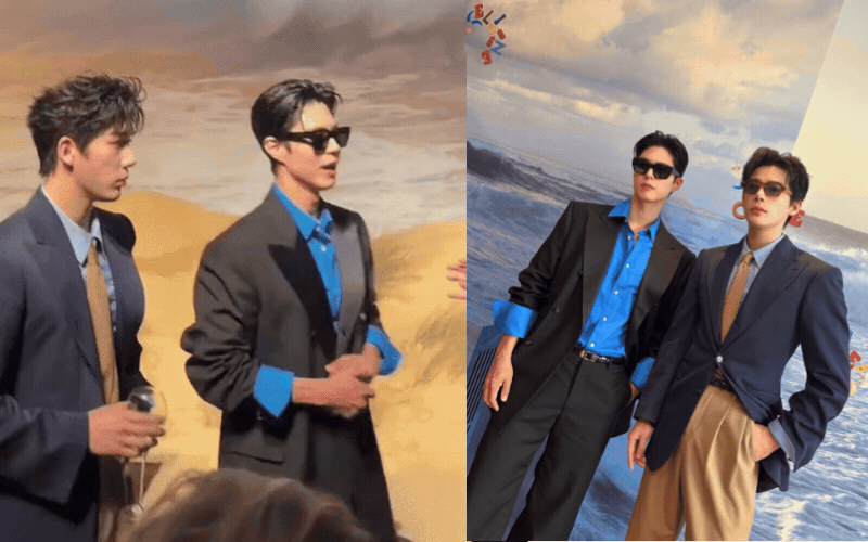 Park Bo Gum bị mỹ nam Trung Quốc chiếm hết spotlight tại event Celine