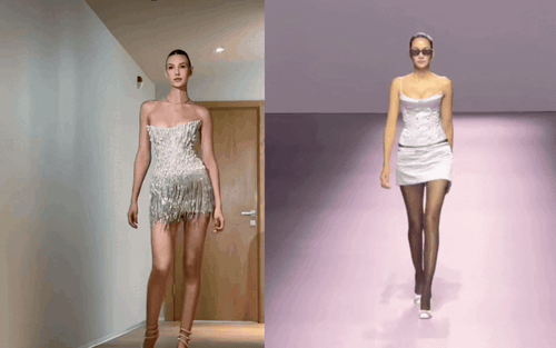 Đối thủ của Hoàng Thuỳ khi casting Victoria’s Secret: Body như tượng tạc, bước đi khiến triệu người mê