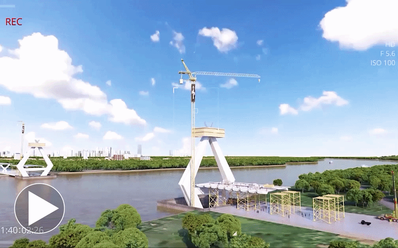 'Siêu cầu vượt' gần 20.000 tỷ đồng ở Hà Nội sẽ hoàn thành ngay đầu năm sau