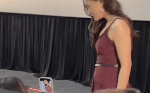 Lan Phương vừa hét vừa liếc như 'lên đồng' giữa sự kiện