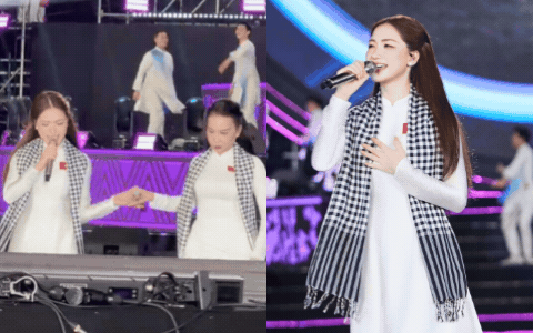 Cùng được mời hát ca khúc có câu 'lúa chín cao nhưng chẳng hề cúi đầu', tại sao Hòa Minzy hứng chỉ trích nhiều hơn Cẩm Ly?