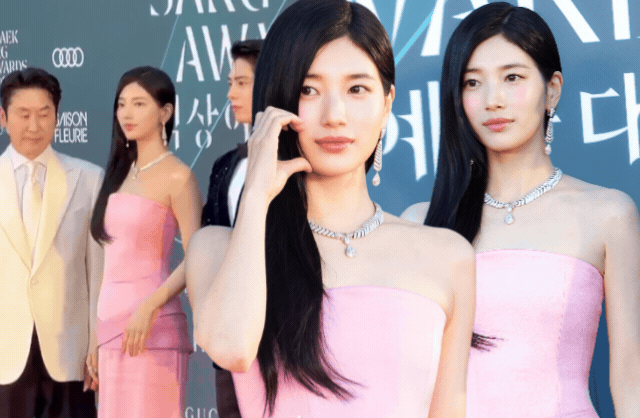 Đẹp bậc nhất Baeksang 2026 gọi tên Suzy: Nhìn bờ vai ngọc ngà là thấy sang chảnh, soi đến cam thường mới hiểu sao được Lee Min Ho yêu