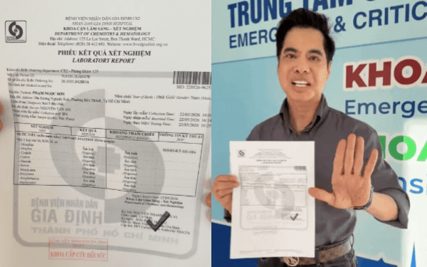 Uy tín như ca sĩ Ngọc Sơn: Sáng bị réo tên vì cử chỉ lạ, chiều đã đi test chứng minh 'liêm'