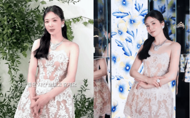 Hình ảnh mới lộ vóc dáng hiện tại của Song Hye Kyo