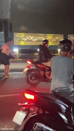 Cá sấu bò, trườn 'dạo chơi' trên phố khiến nhiều người hoảng sợ: 17 giây khiến MXH tò mò