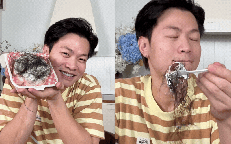 Ninh Anh Bùi mua bánh kem hot MXH về ăn thử nhưng lạ lắm: Cắn một miếng mà ai cũng “rén”