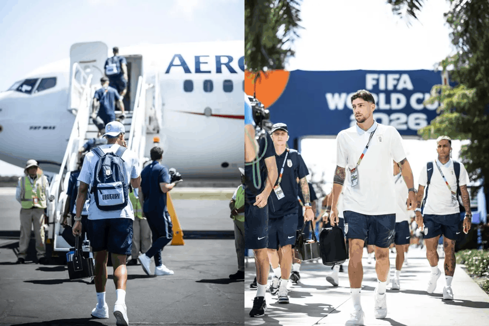 Thảm bại tại World Cup, đội tuyển Uruguay bị cắt chuyên cơ, phải bay về nước bằng vé thương mại