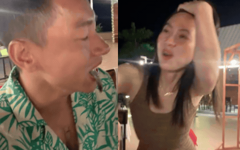 Lộ clip Phương Anh Đào tận tay đút đồ ăn, thân thiết với bạn trai Hương Giang