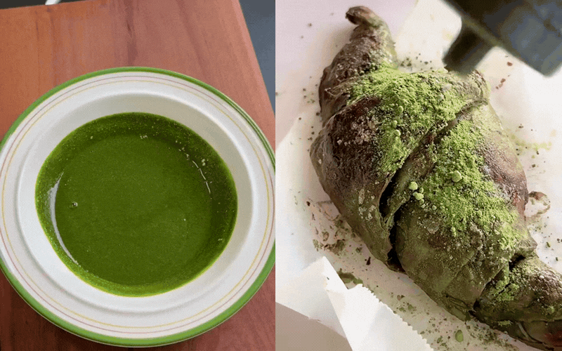 Hết làm gỏi cuốn, bánh tráng Việt giờ còn thành 'siêu phẩm' bánh ngọt matcha khiến dân mạng điên đảo!