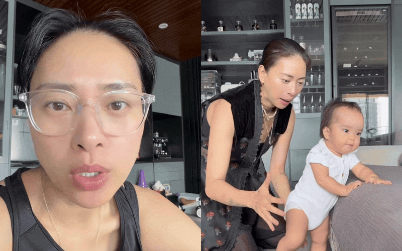 Bé Gạo 11 tháng đã chập chững, 'mẹ bỉm' Ngô Thanh Vân hé lộ tuyệt chiêu dạy con đi không cần ép uøng