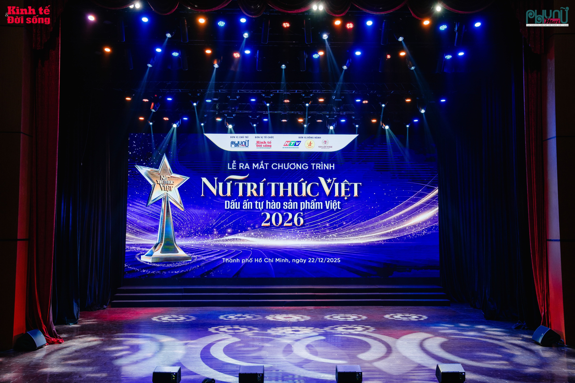 Lễ ra mắt chương trình “Nữ trí thức Việt – Dấu ấn tự hào sản phẩm Việt” 2026 diễn ra trang trọng tại Nhà hát Quân đội (TP.HCM), mở đầu hành trình tôn vinh trí tuệ nữ và giá trị sản phẩm Việt trên quy mô quốc gia.