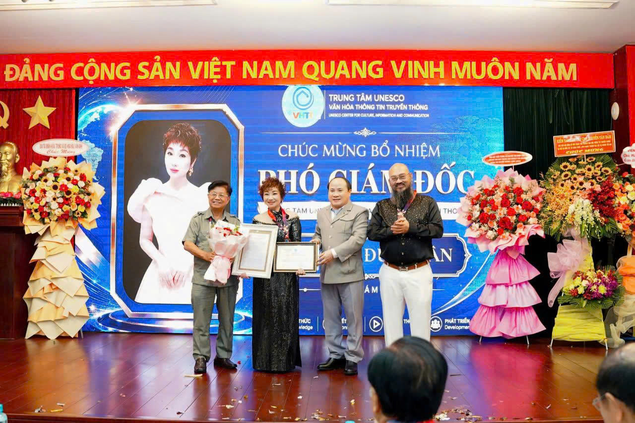 Nghệ sĩ Đức Xuân đảm nhận vai trò Phó Giám đốc Trung tâm UNESCO Văn hóa và Thông tin Truyền thông