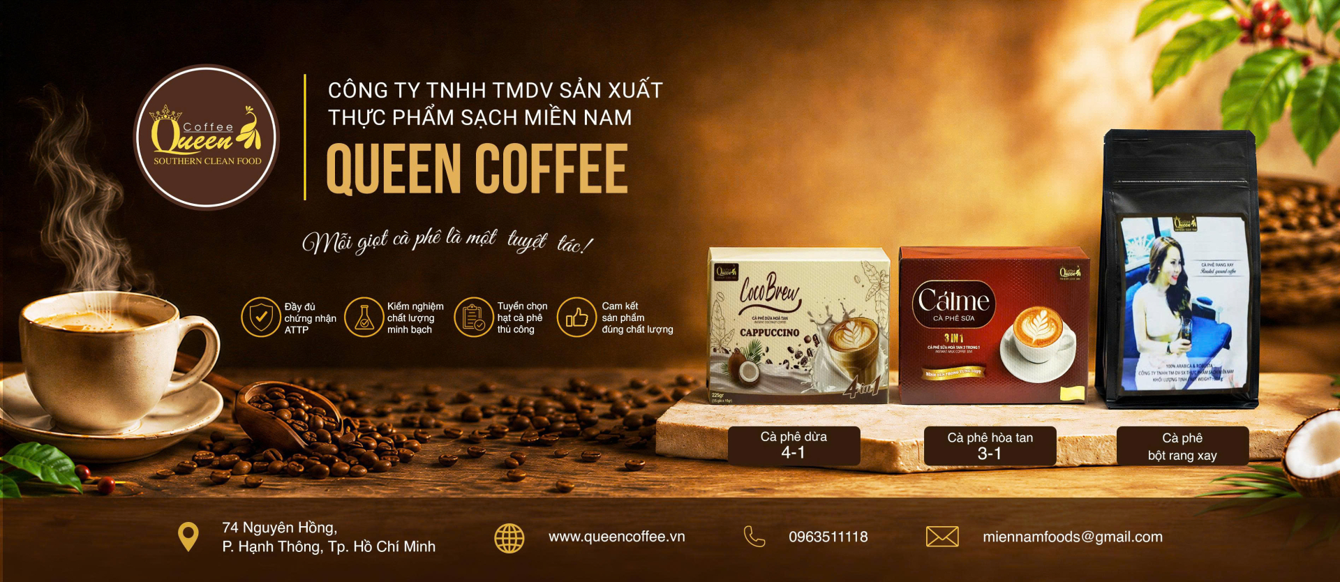 Hành trình một thập kỷ Queen Coffee: Kiên định với chất lượng để chinh phục người tiêu dùng Việt