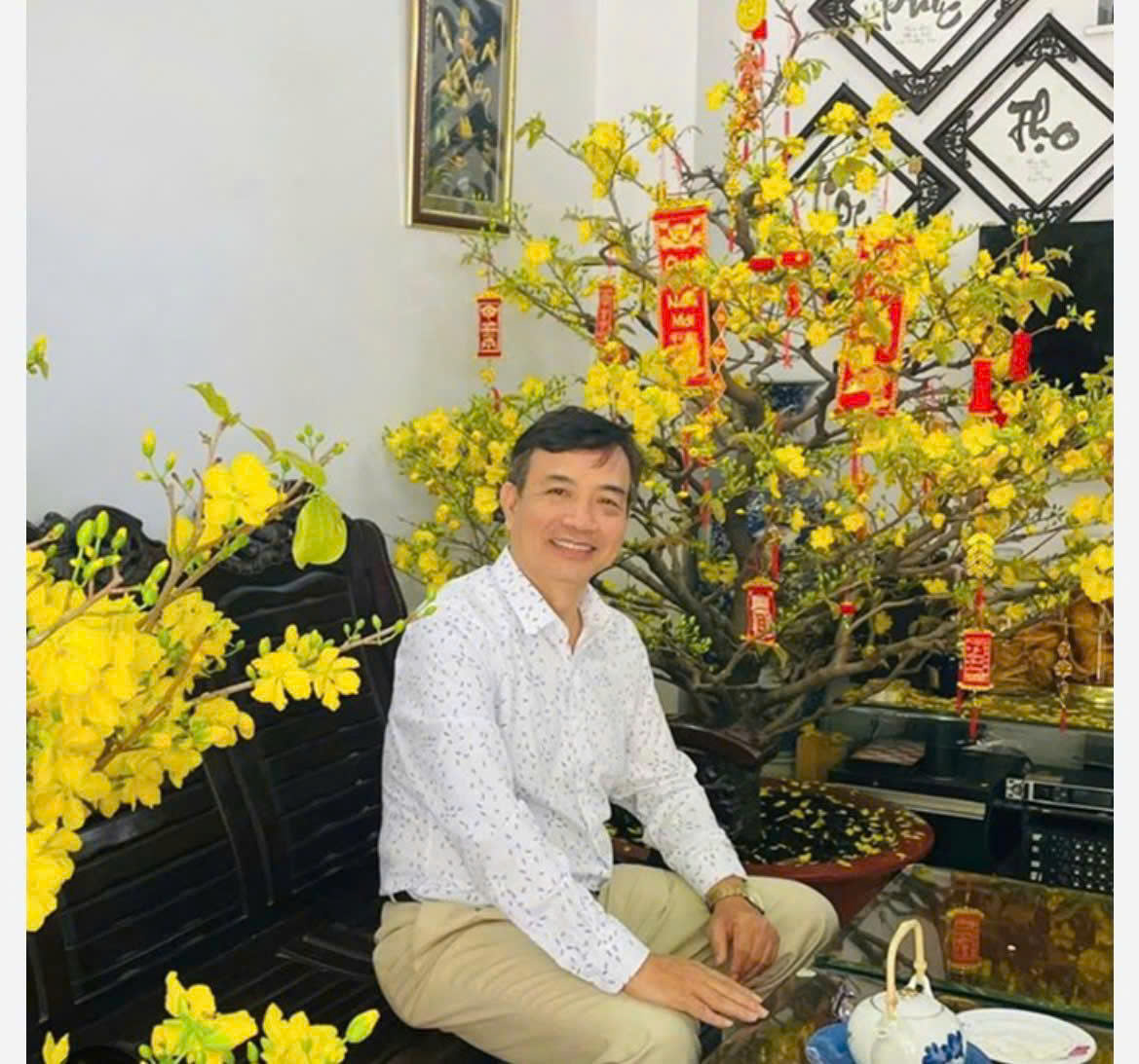 Thầy giáo Trần Như Thập.