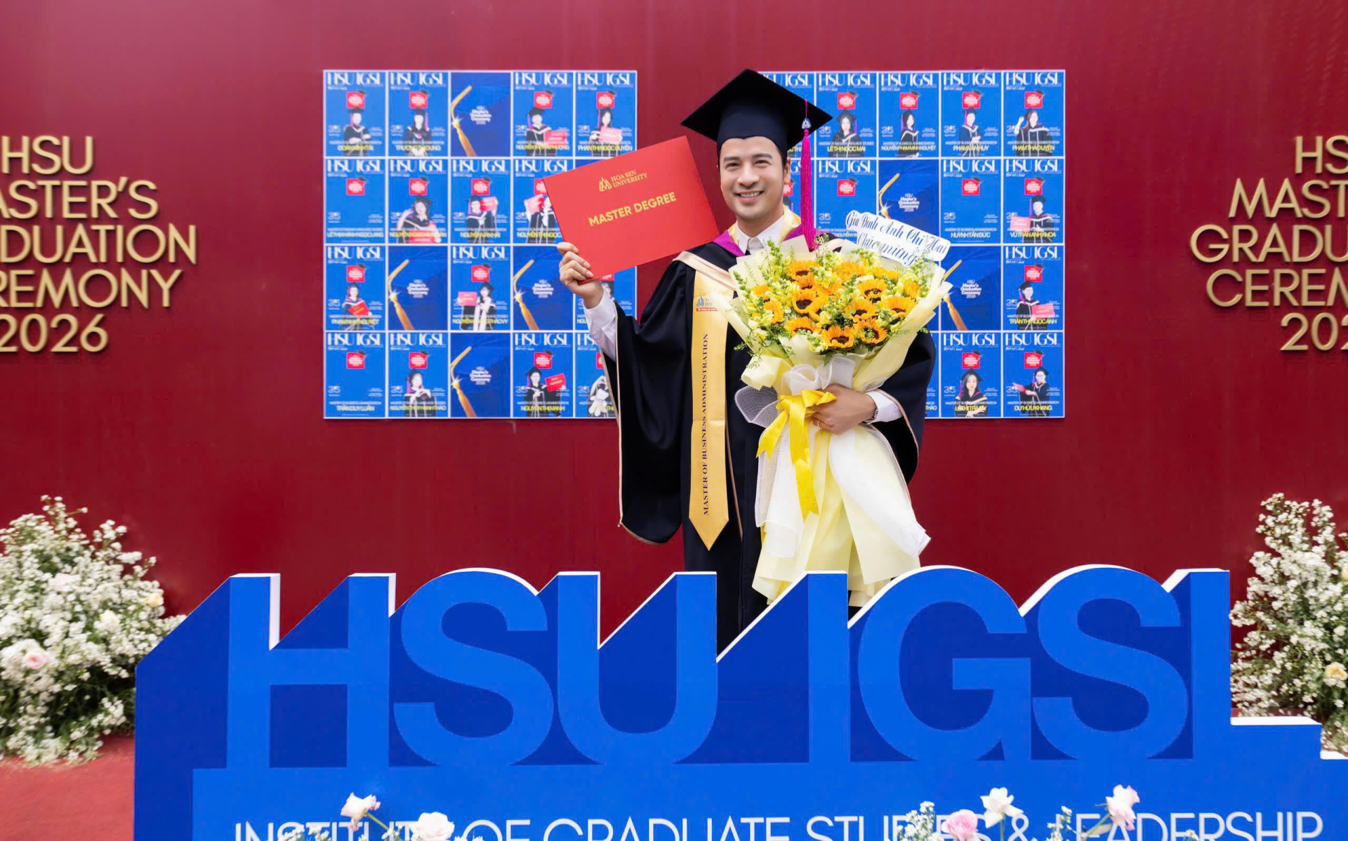 Đoàn Minh Tài hạnh phúc và biết ơn khi luôn được gia đình đồng hành, ủng hộ trên con đường học tập.