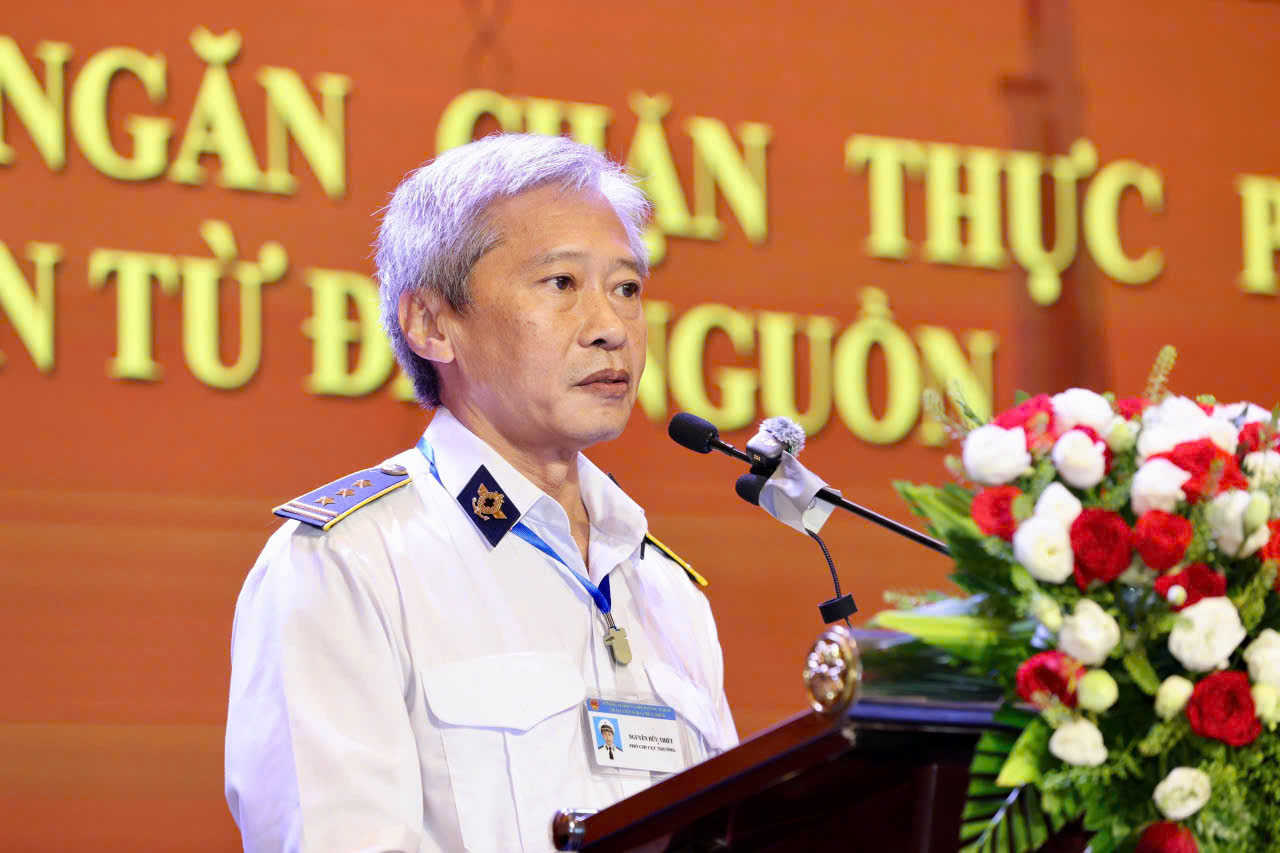 Ông Nguyễn Hữu Thiết, Phó Chi cục trưởng Chi cục Chăn nuôi và Thú y TP.HCM - Trưởng đoàn kiểm tra liên ngành về công tác phòng chống dịch bệnh động vật và kiểm soát giết mổ TP.HCM chia sẻ giải pháp.