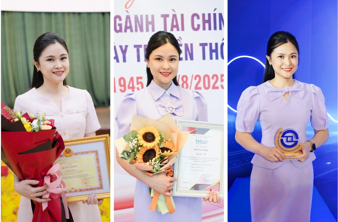   Cô liên tiếp nhận bằng khen, giải thưởng báo chí và được vinh danh trong hạng mục các cá nhân có những đóng góp cho thị trường chứng khoán giai đoạn 2000-2025  