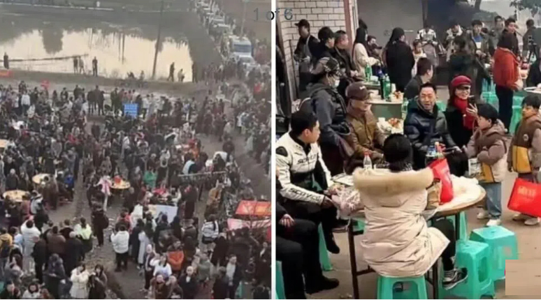 Rất nhiều người tới nhà Đaiai vì tò mò