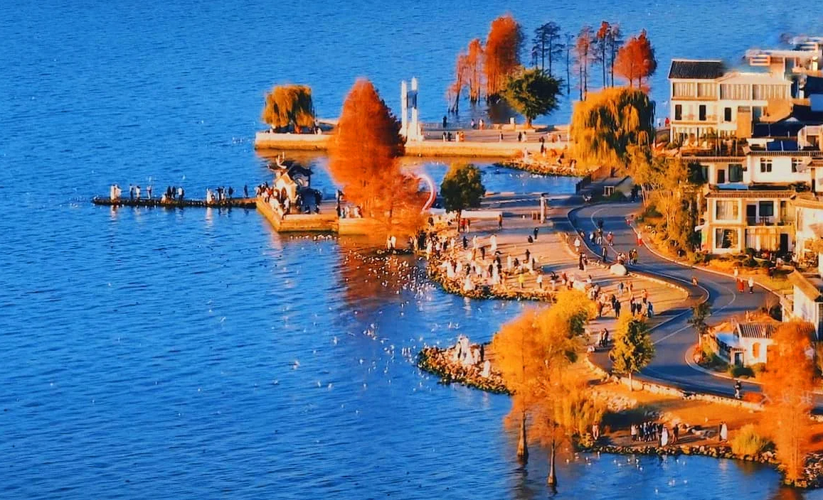 Phong cảnh hồ Nhĩ Hải