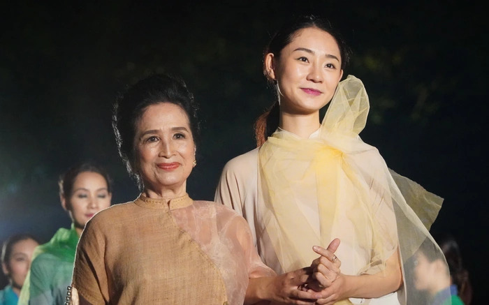 Vẻ đẹp NSND Trà Giang ở tuổi U90