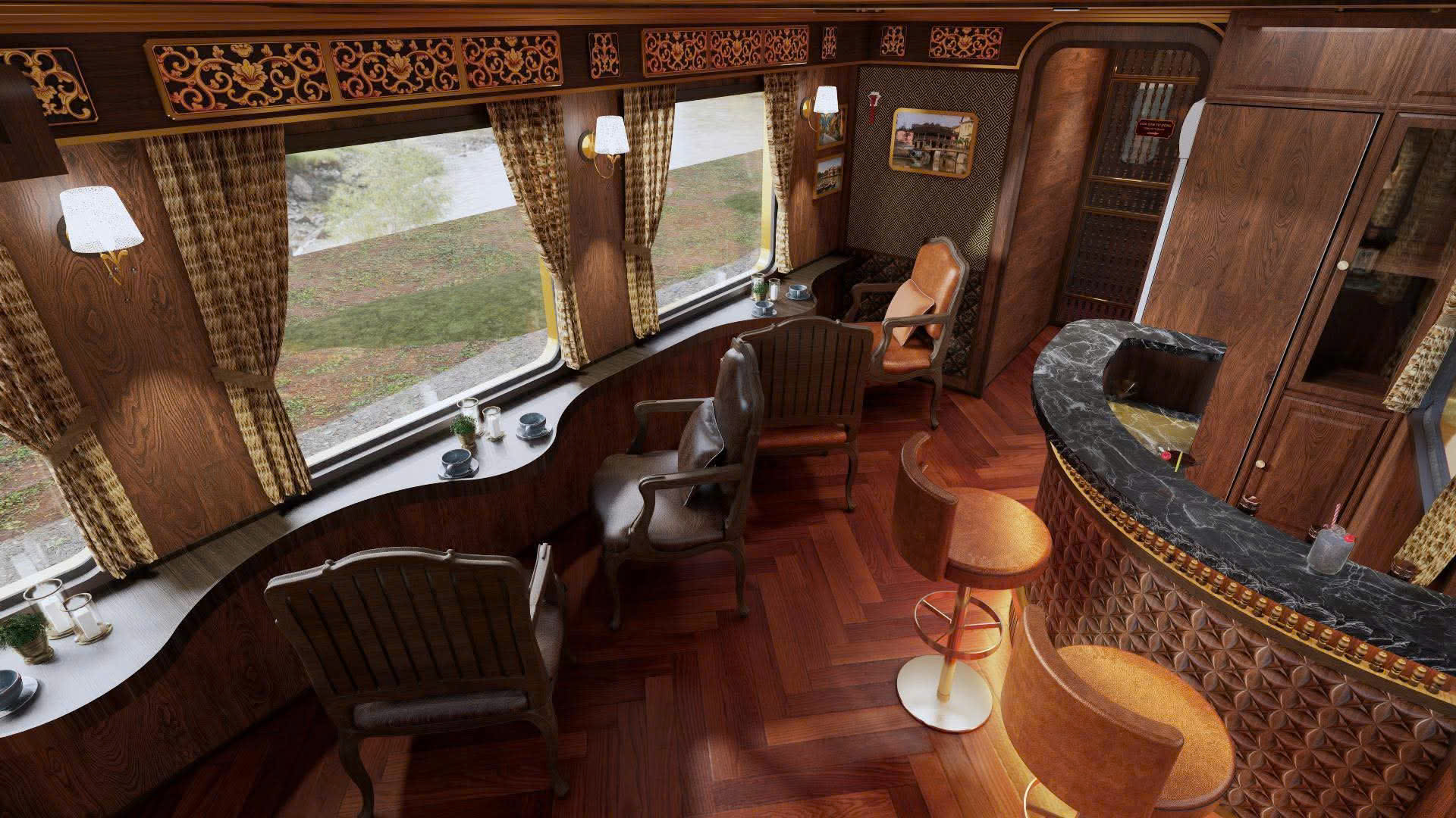 Chuyến tàu ‘xịn như khách sạn 5 sao’ mới nhất ở Việt Nam: Đi qua vịnh biển đẹp top 1 thế giới, giá chưa đến 200.000 đồng/người