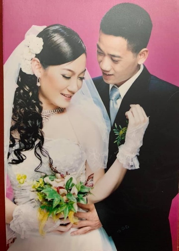 Ảnh cưới của nghệ sĩ Bình Trọng.