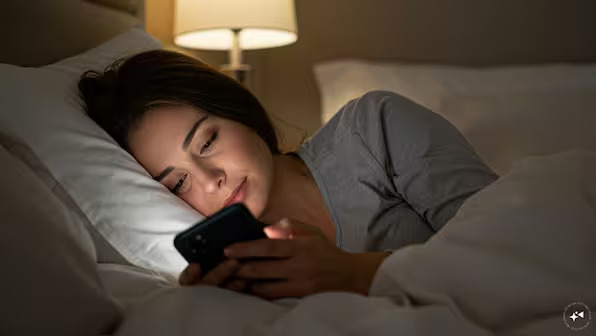 Cảnh báo đến những người thường xuyên sử dụng điện thoại trước khi ngủ