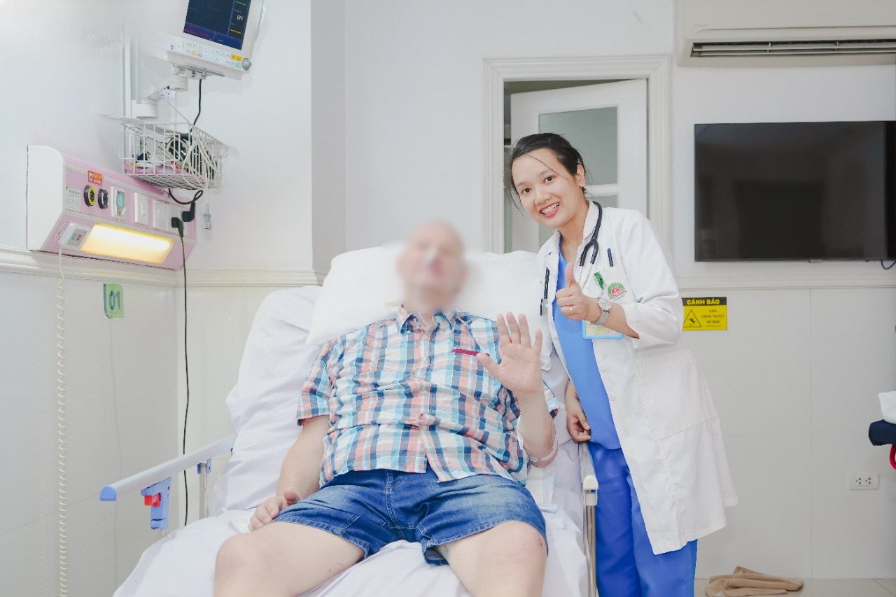 Tình trạng của bệnh nhân được cải thiện rõ rệt sau quá trình điều trị