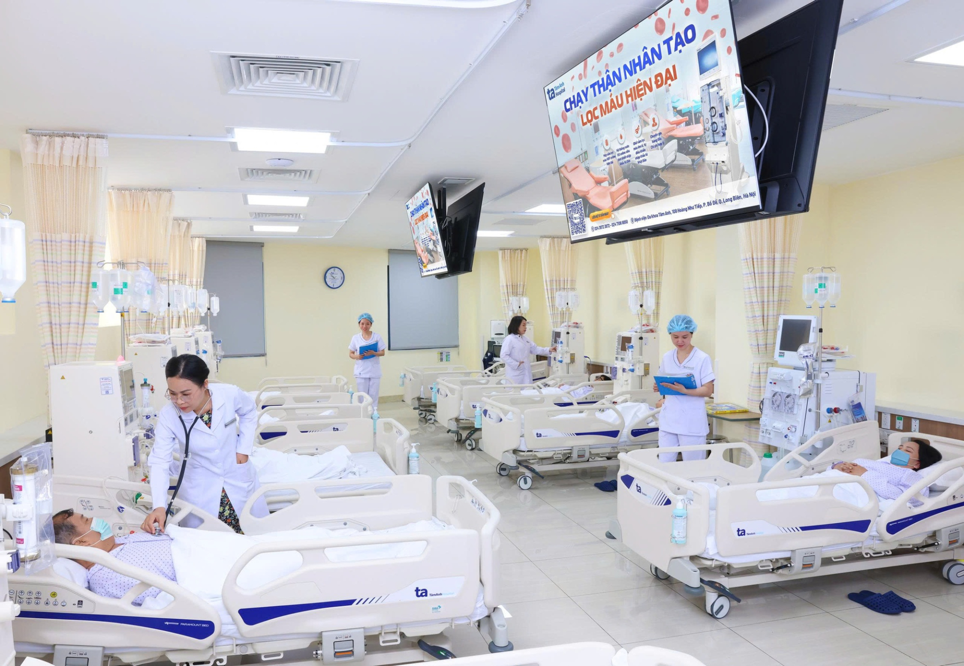 Trung tâm Thận học - Lọc máu của Hệ thống Bệnh viện Đa khoa Tâm Anh