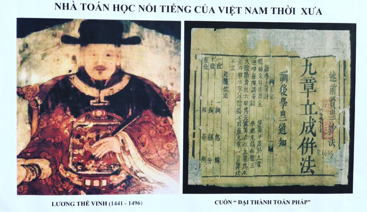 Học giả viết cuốn sách giáo khoa toán đầu tiên của Việt Nam, 600 năm sau tên tuổi gắn với ngôi trường top đầu Hà Nội