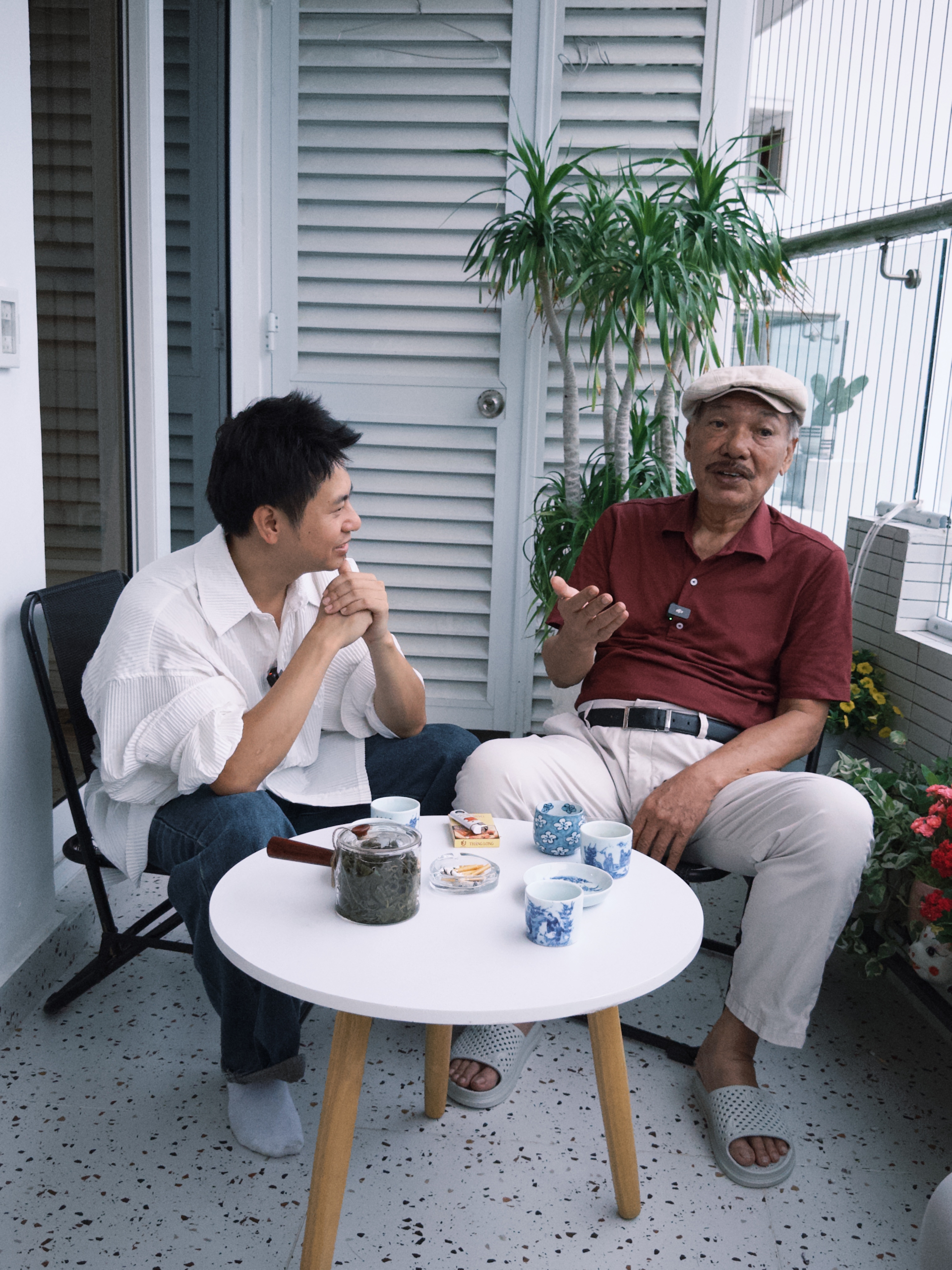 Nhạc sĩ Trần Tiến và nhạc sĩ Dương Cầm