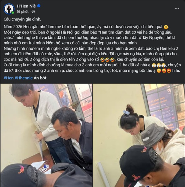 Dòng chia sẻ của hoa hậu H'Hen Niê trên trang cá nhân.
