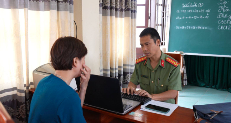 Cơ quan Công an làm việc các cá nhân liên quan