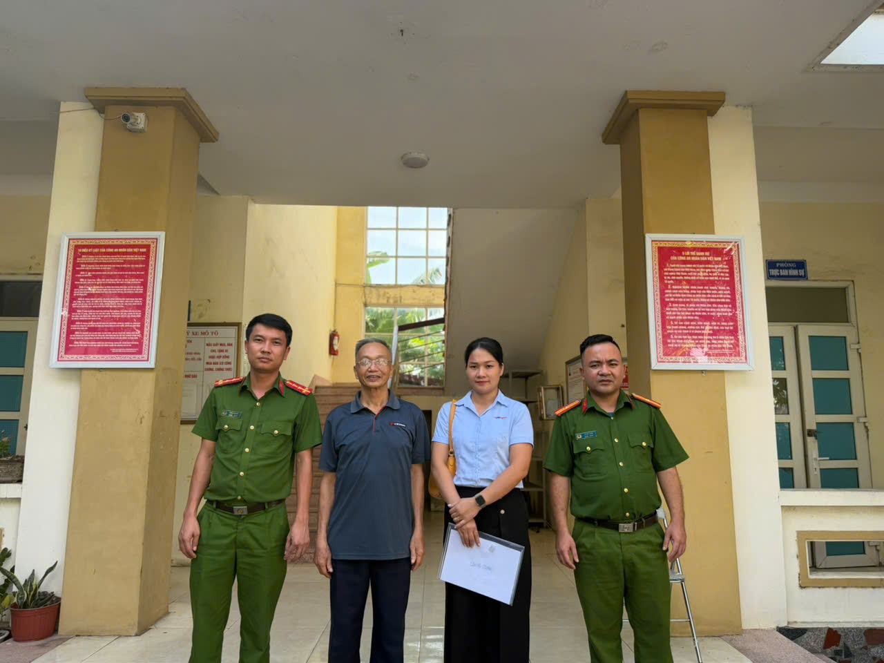 Ông Sợi hoàn trả số tiền cho người chuyển khoản nhầm theo đúng quy định