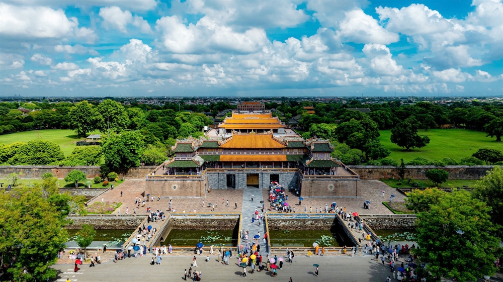 Di tích Cố đô Huế. Ảnh: Cổng TTĐT TP Huế