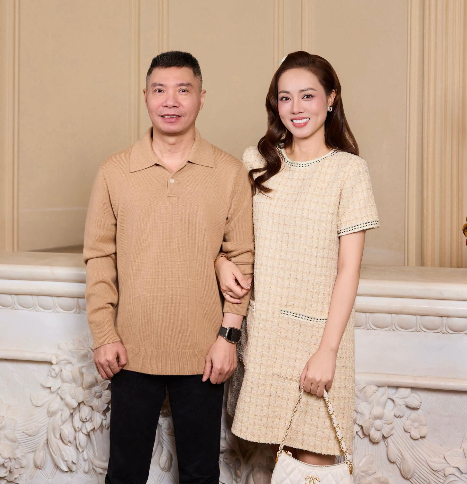 NSND Công Lý và bà xã Ngọc Hà