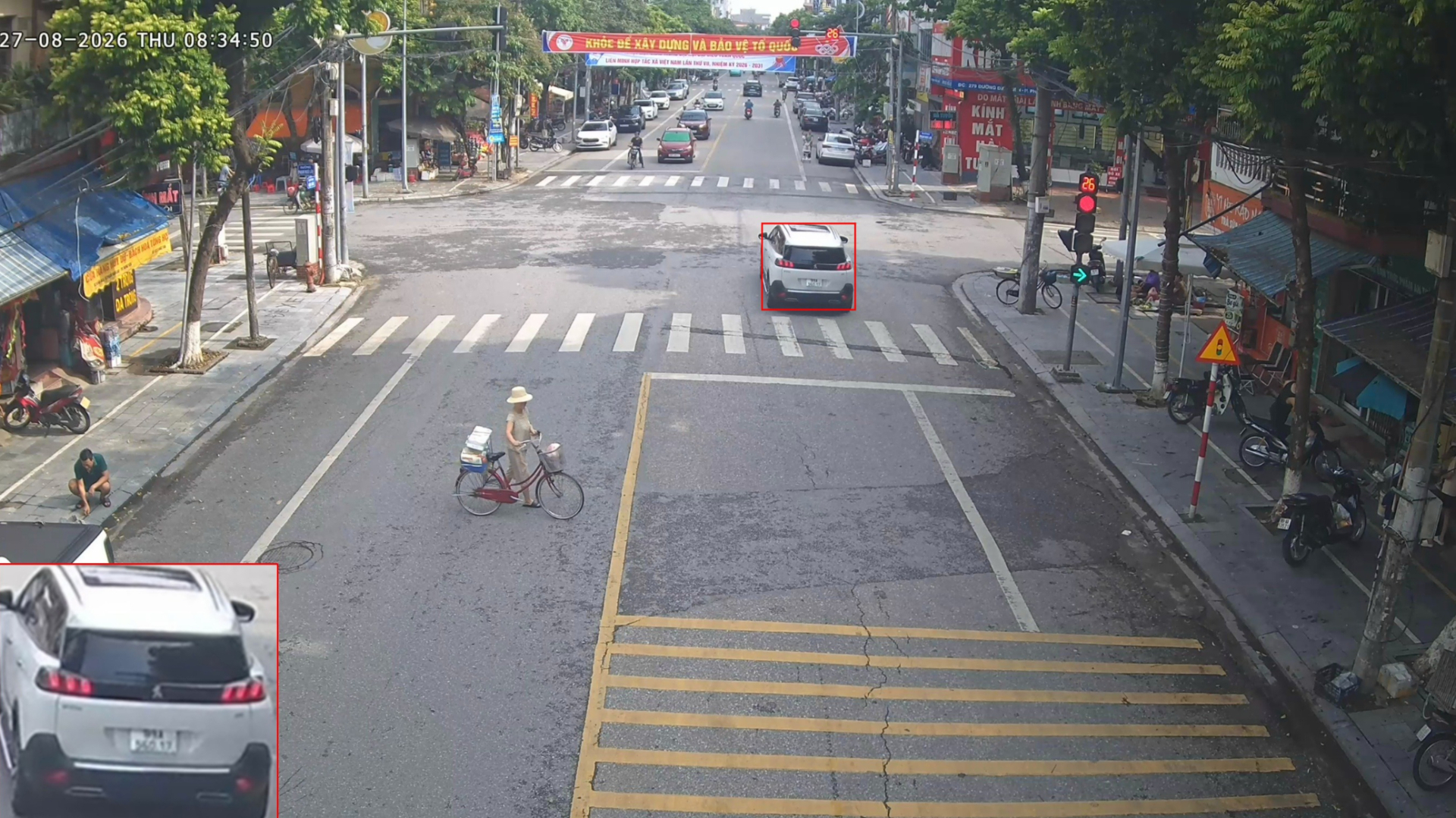 Hình ảnh phương tiện vi phạm. Ảnh: Phòng CSGT Công an tỉnh Hưng Yên