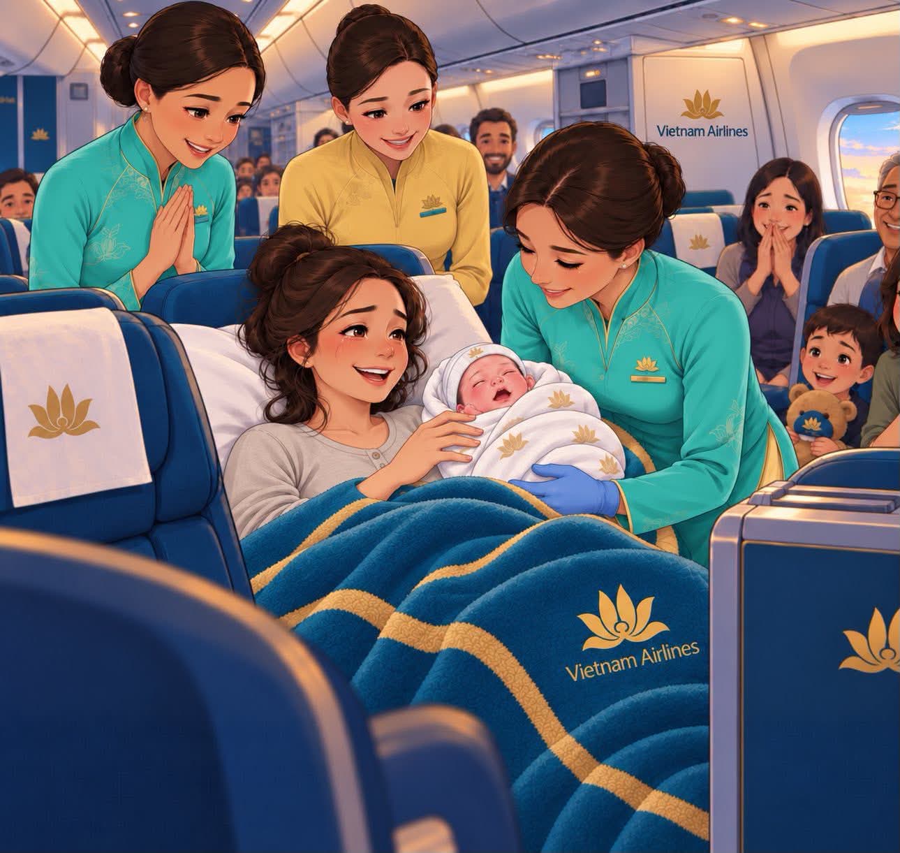 Ảnh minh họa. Nguồn: Đoàn tiếp viên Vietnam Airlines